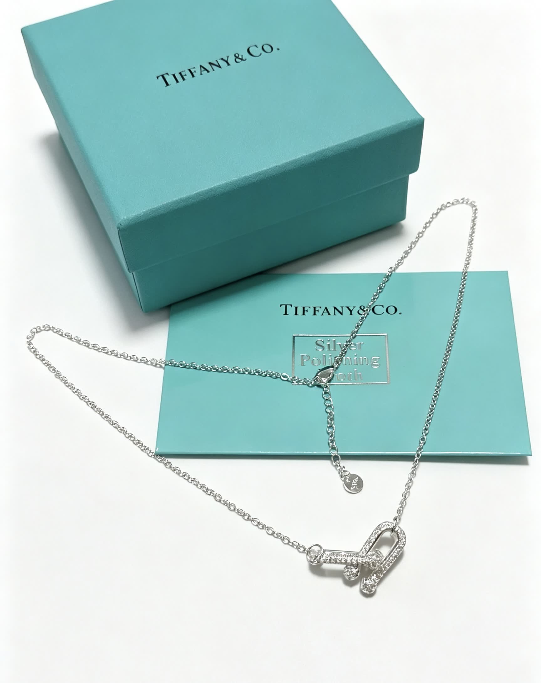 Tiffany & Co. Elsa Peretti® Diamond Toggle Necklace Tiffany & Co. Elsa Peretti® Diamond Toggle Necklace